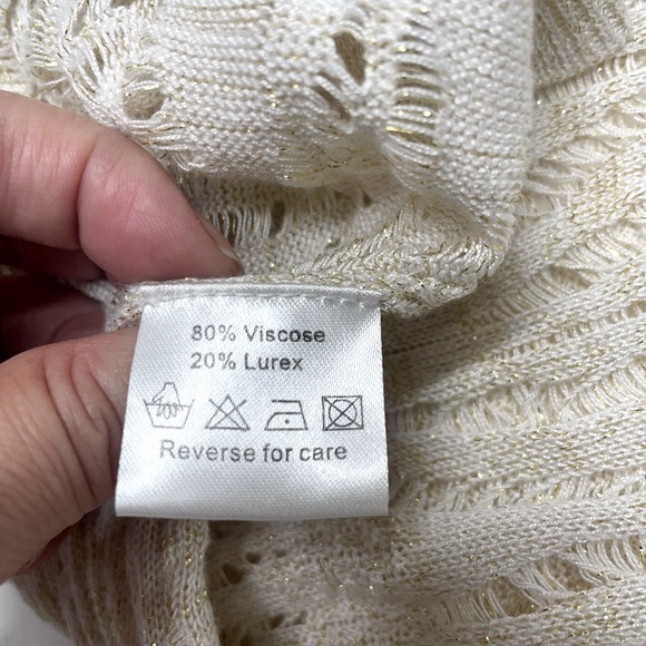 Belldini Women’s Cardigan Size S Light Gold Long Sleeves Sweater - Picture 5 of 13